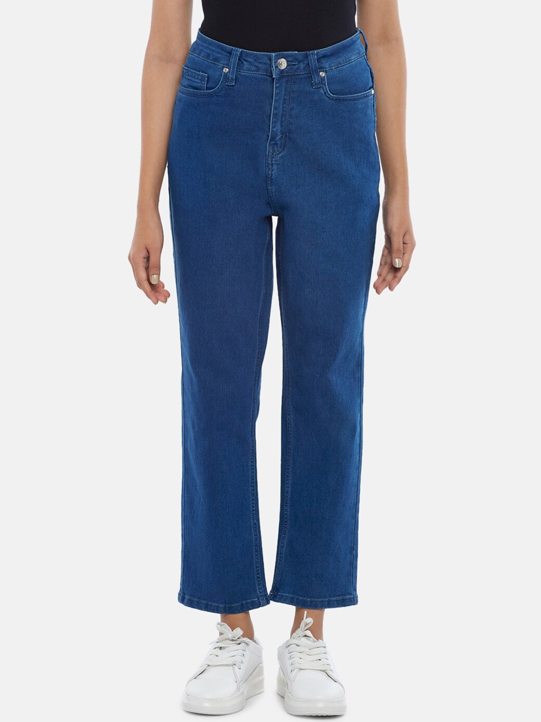 

People Women Blue Mom Fit Jeans