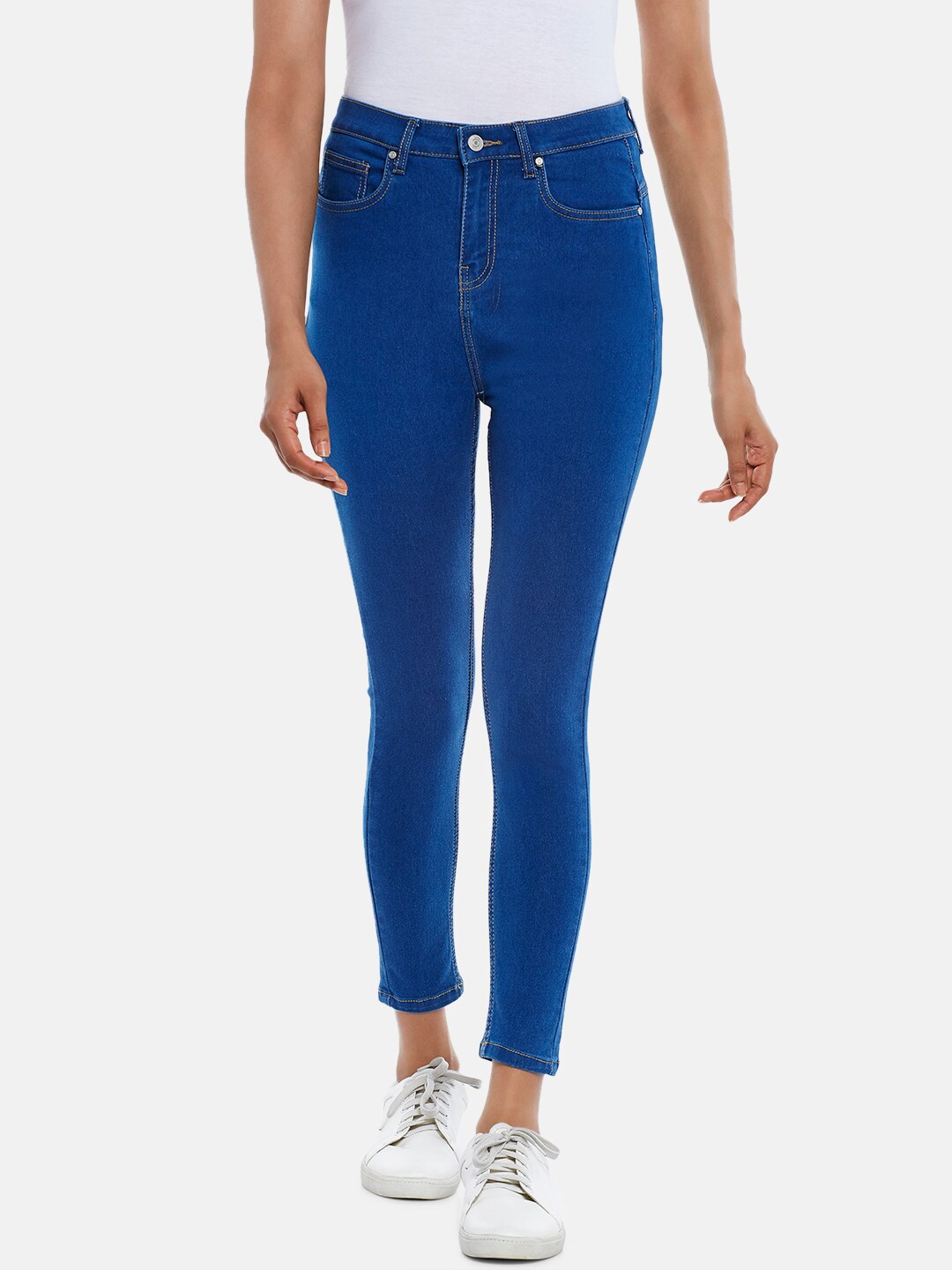 

People Women Blue Slim Fit Jeans