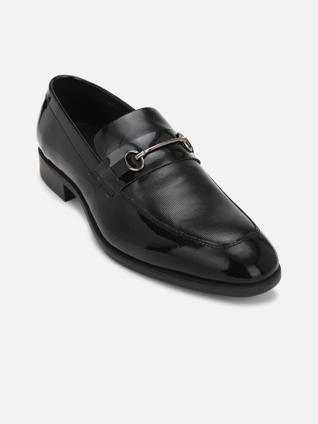 

Allen Solly Men Black Solid Formal Slip-On Shoes