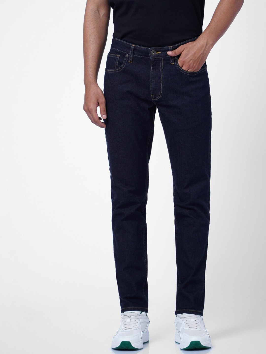 

Jack & Jones Men dark Blue Low-Rise Jeans