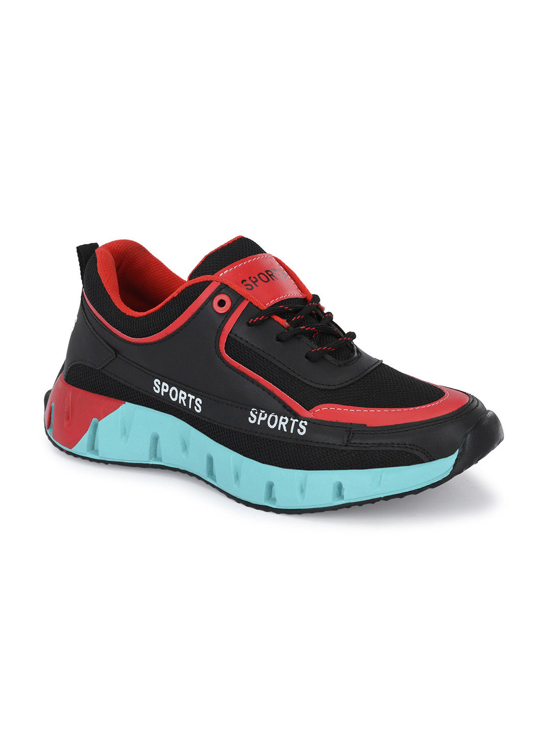 

MANSAMUSA Men Black Colourblocked Sneakers
