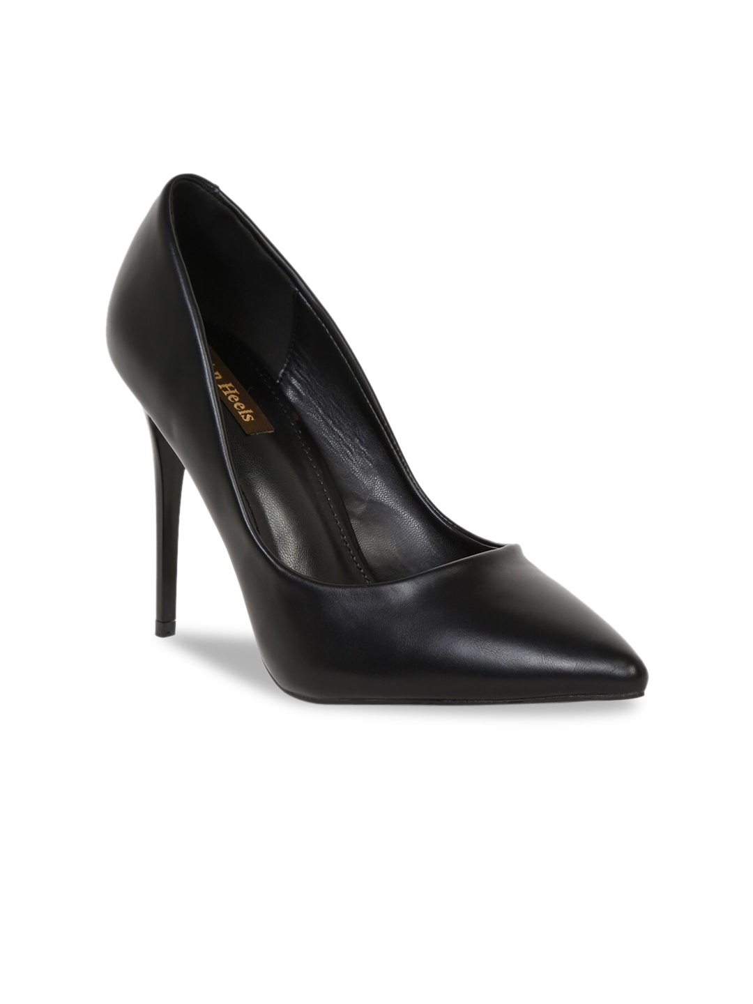 

Flat n Heels Black Pumps