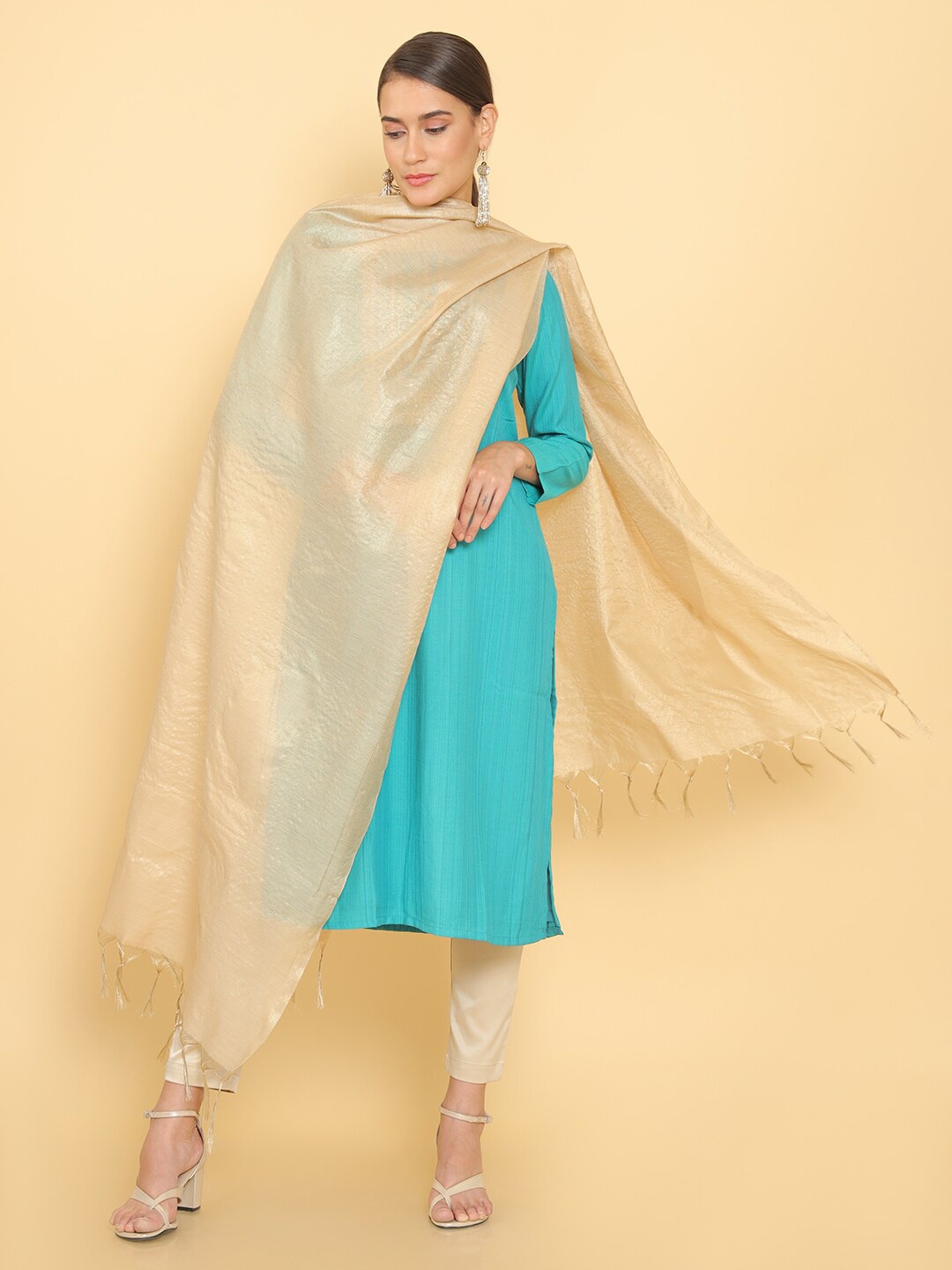 

Soch Beige Dupatta