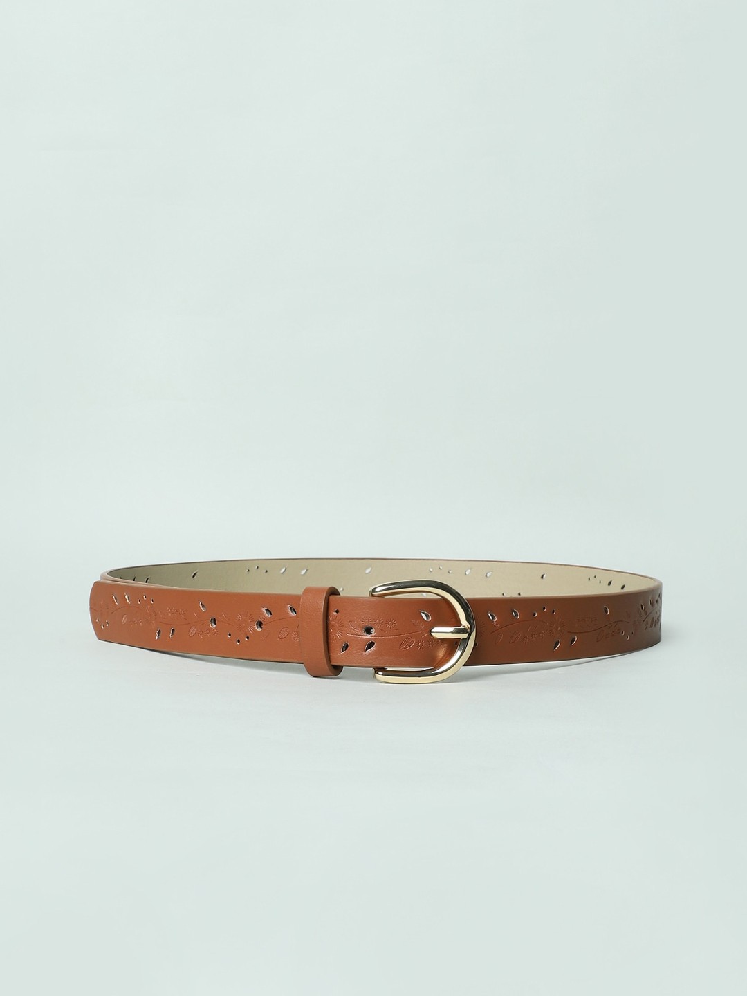 

ONLY Women Brown Synthetic Solid Belts
