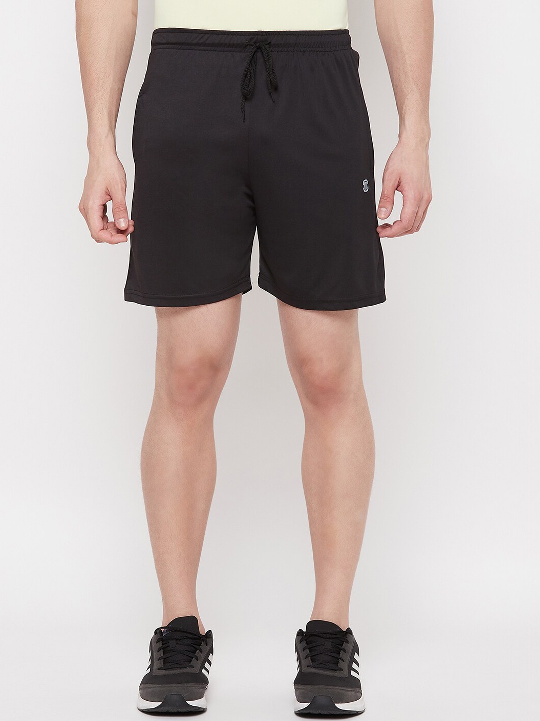 

MOZAFIA Men Black Training or Gym Sports Shorts