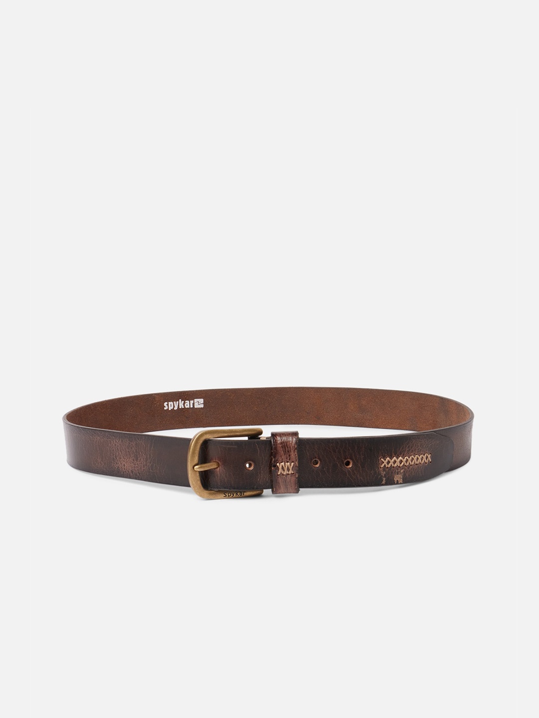 

SPYKAR Men Tan Belts