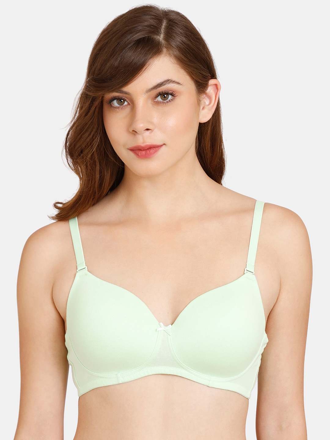 

Rosaline by Zivame Green Bra Heavily Padded