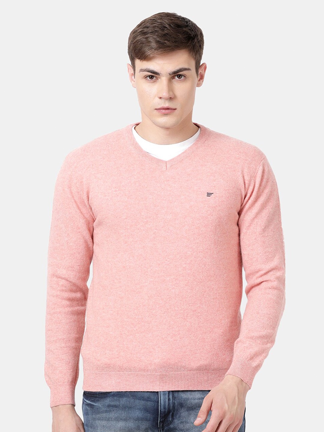 

t-base Men Pink Pullover