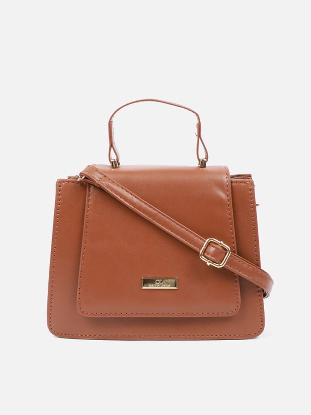 

Carlton London Brown Swagger Satchel