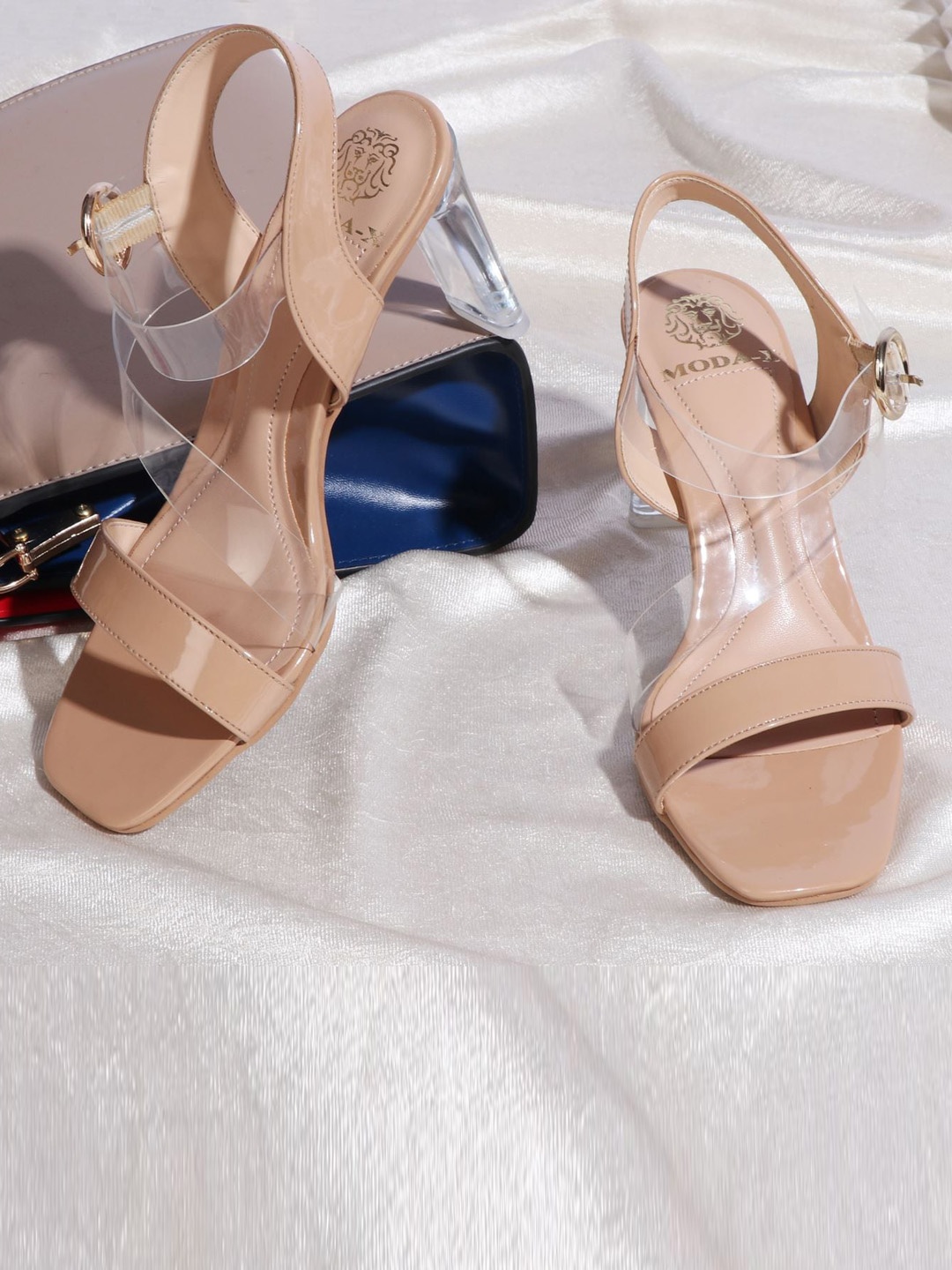 

MODA-X Beige Flatform Sandals