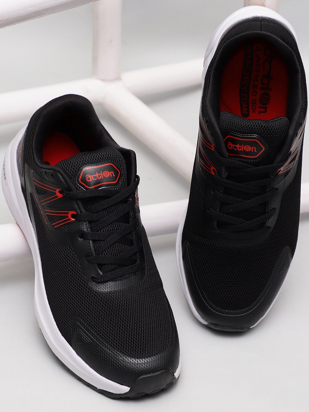 

Action Men Navy Blue Mesh Running Shoes