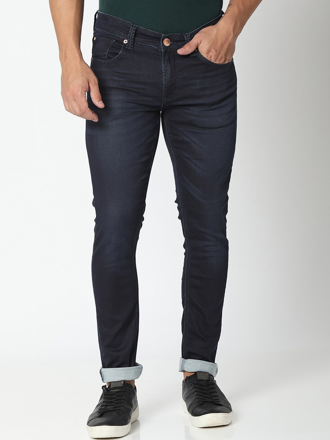 

SPYKAR Men Blue Super Skinny Fit Jeans