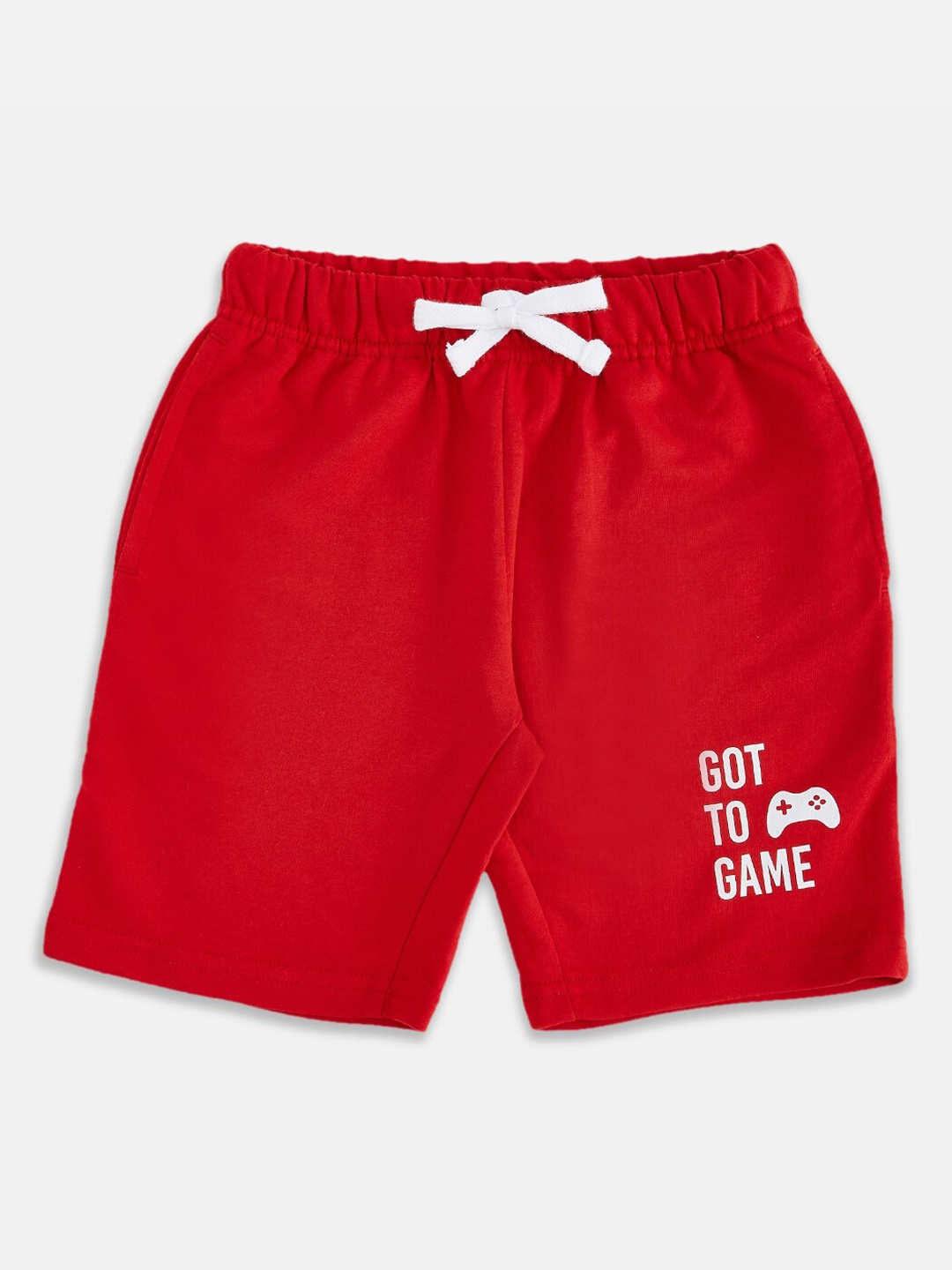 

Pantaloons Junior Boys Red Shorts