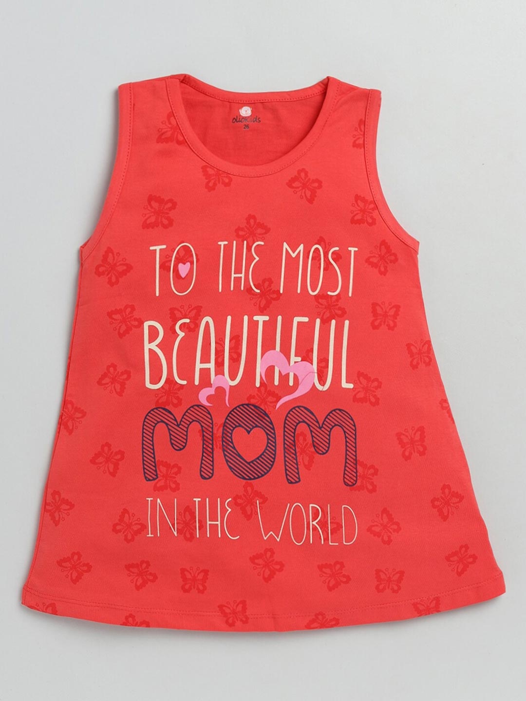 

Olio Kids Orange A-Line Dress