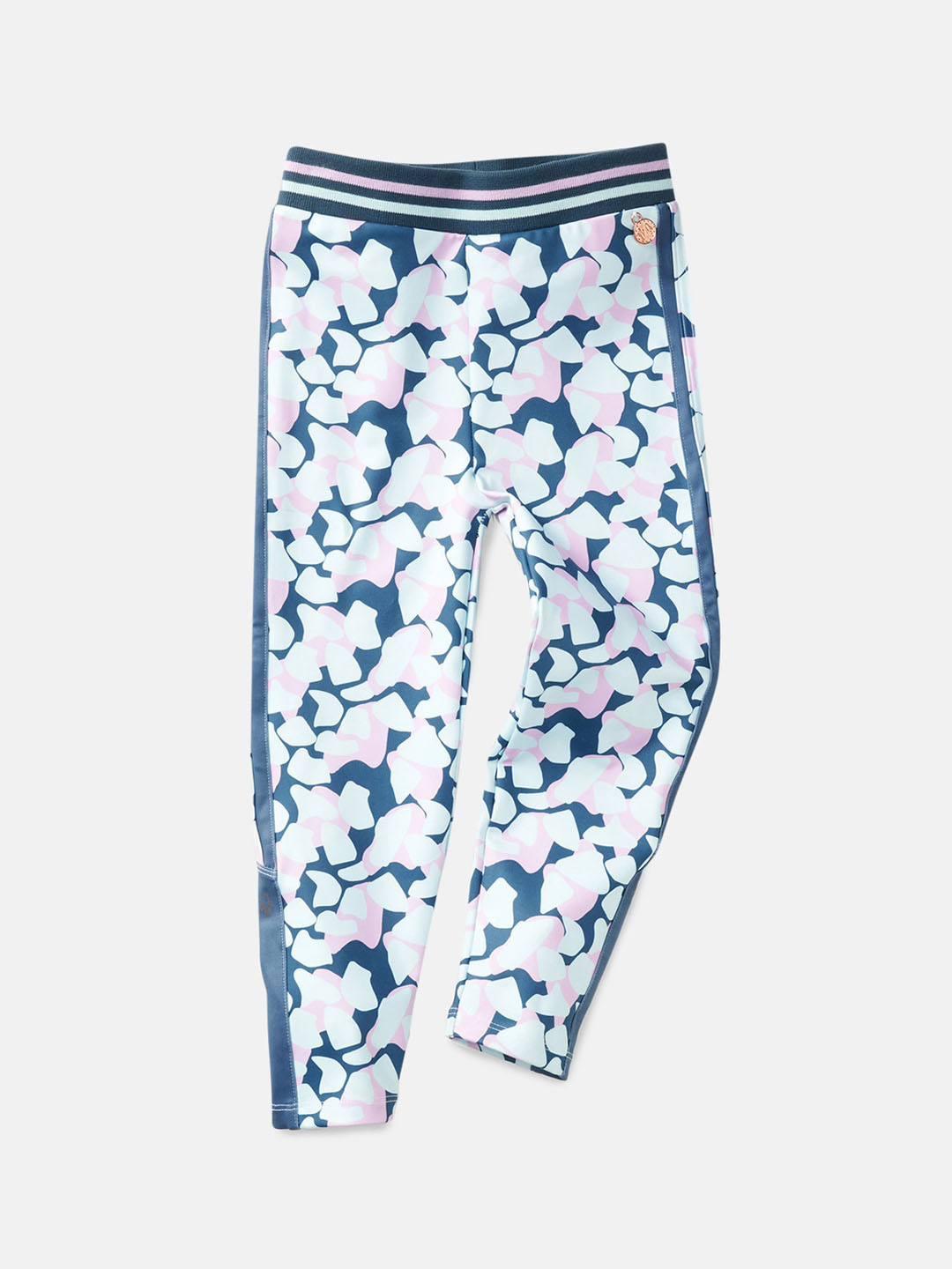 

Angel & Rocket Girls Blue Printed Cotton Ankle Length Leggings