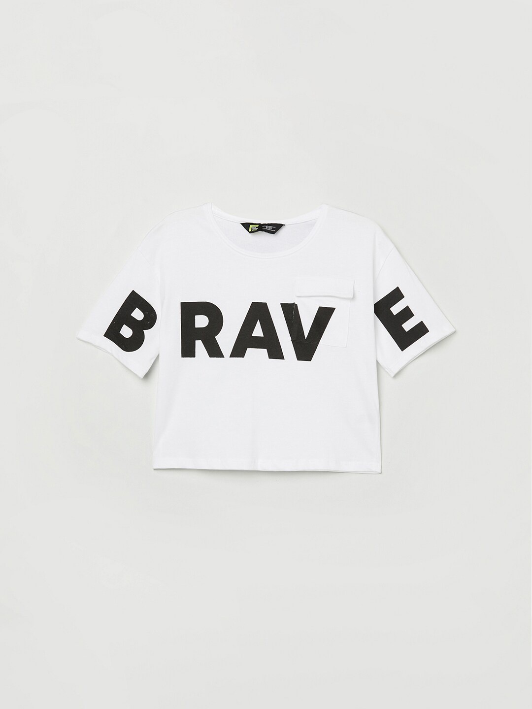 

Fame Forever by Lifestyle White Print Top