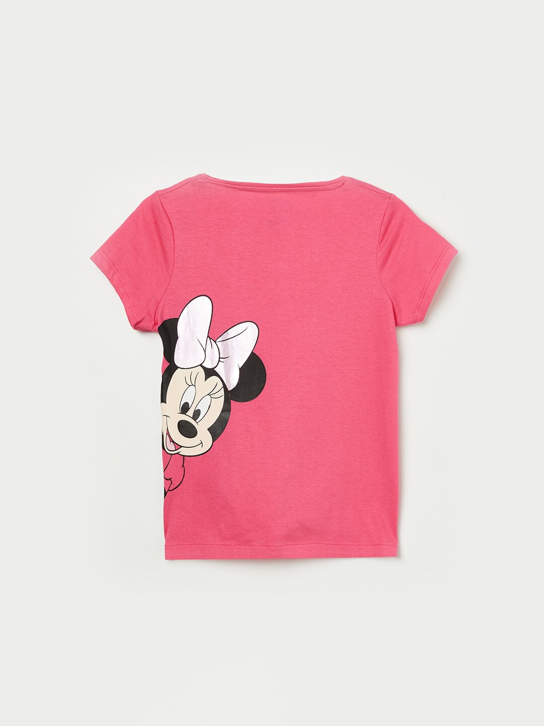

Fame Forever By Lifestyle Minnie Mouse Pure Cotton Tops, Pink