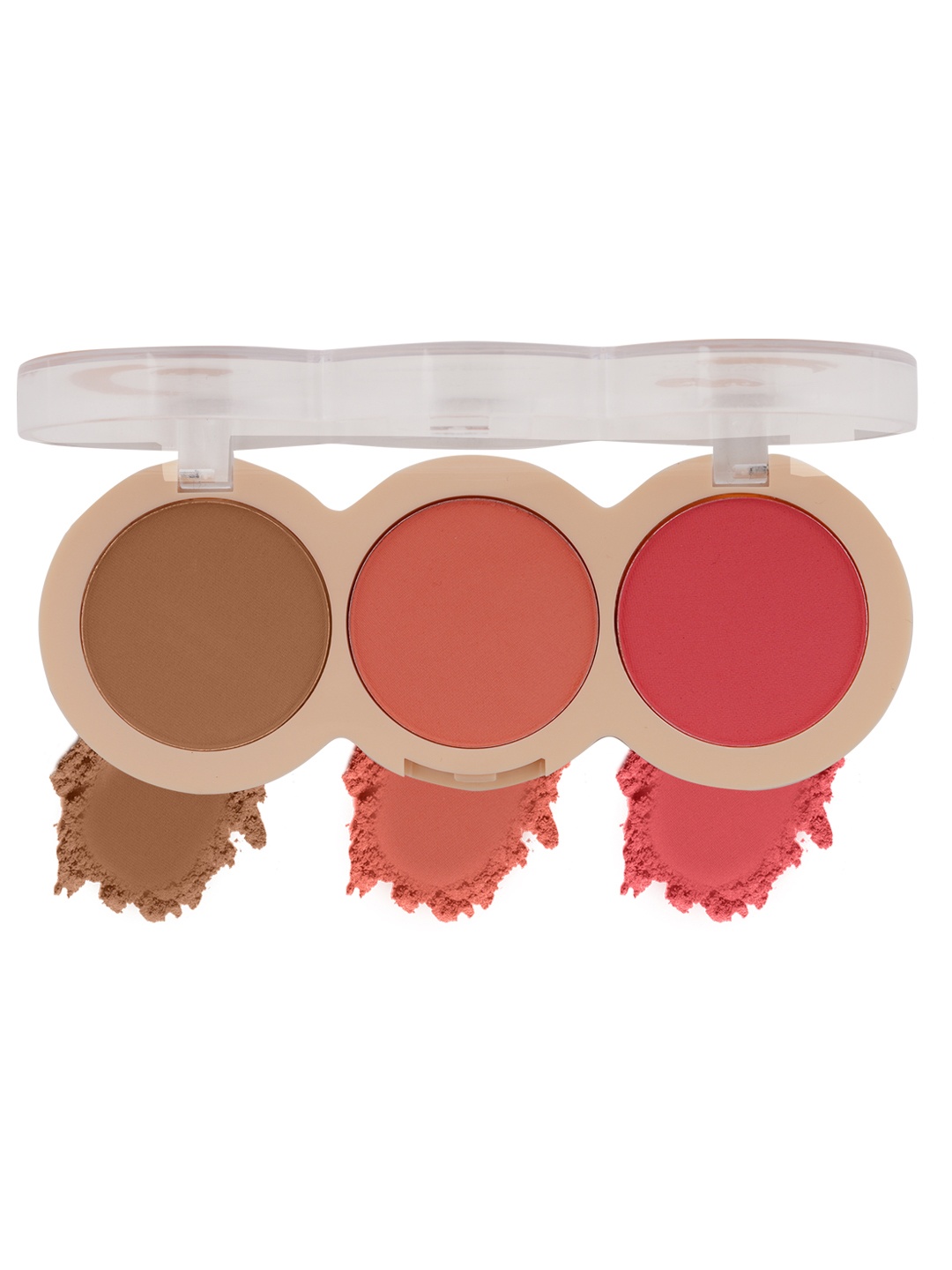 

SHRYOAN Check Leaders Highlighter & Blush Palette, Red
