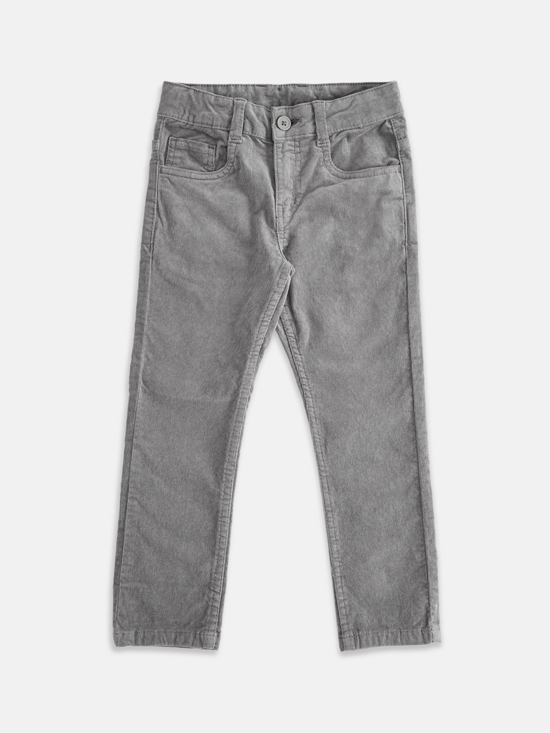 

Pantaloons Junior Boys Grey Mid-Rise Jeans