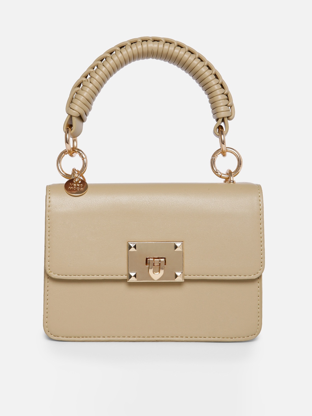 

Vero Moda Women Beige Structured Sling HandBag