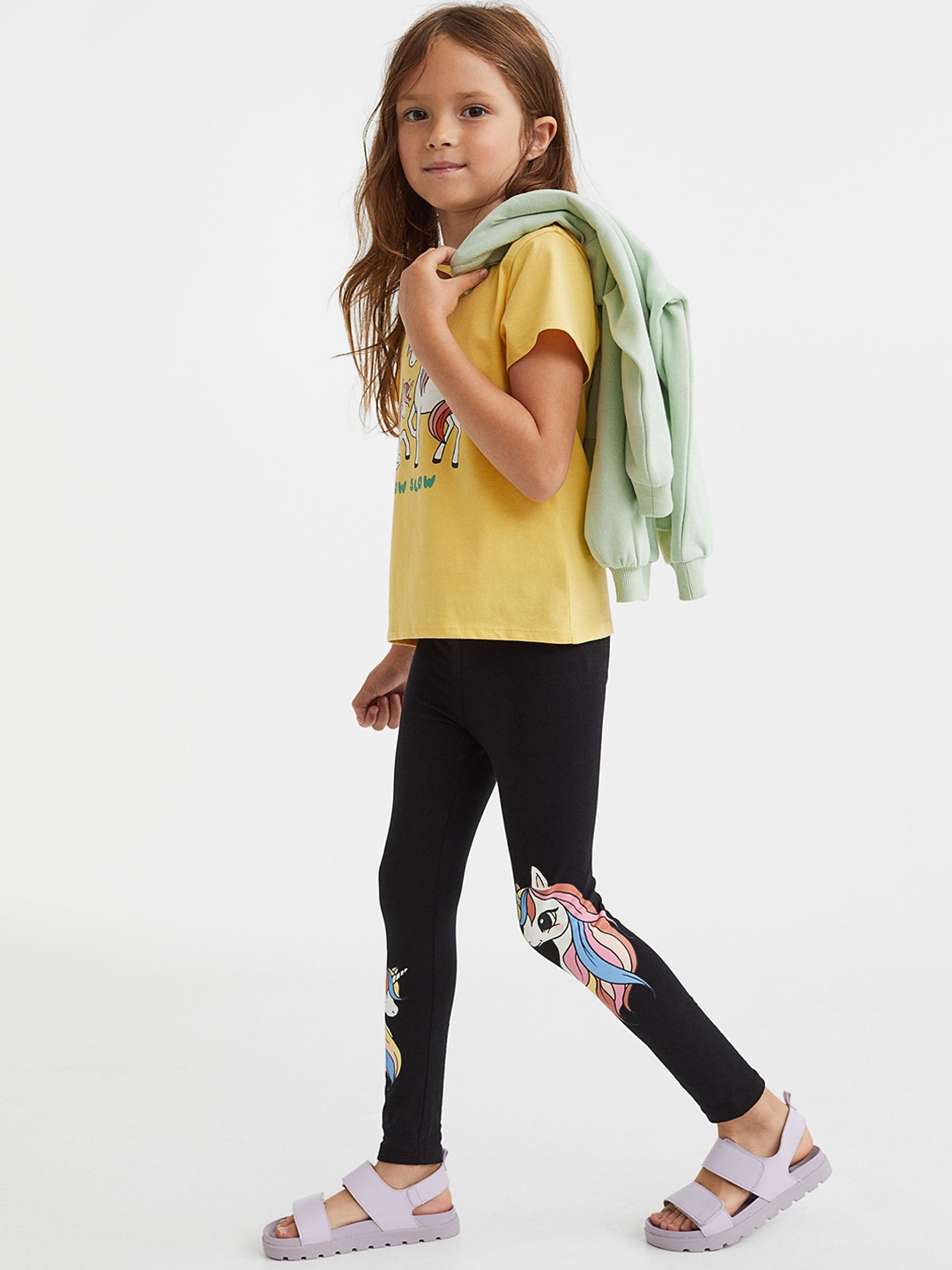 

H&M Girls Black Leggings