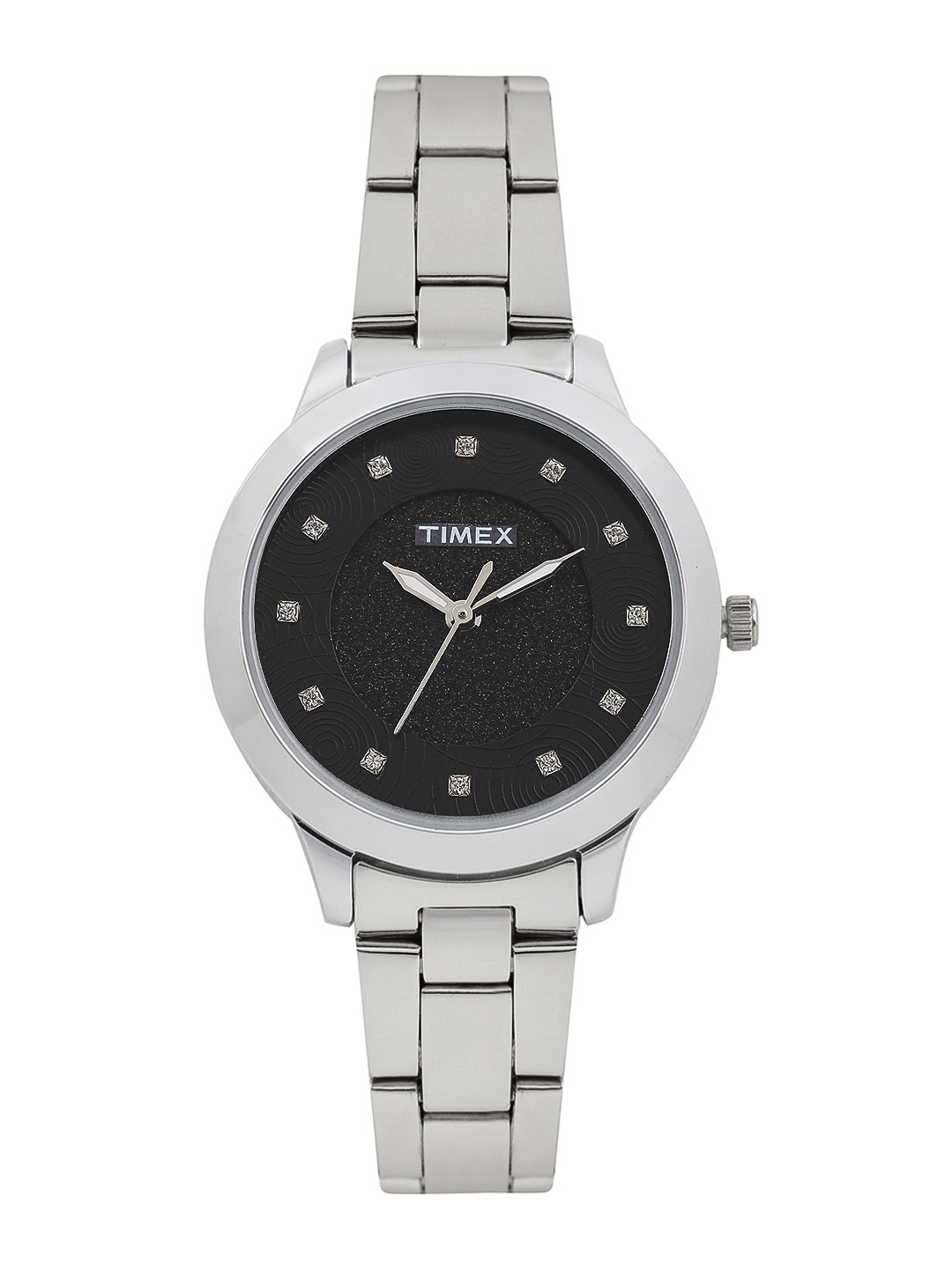 

Timex Women Black Analogue Watch - TW000T612