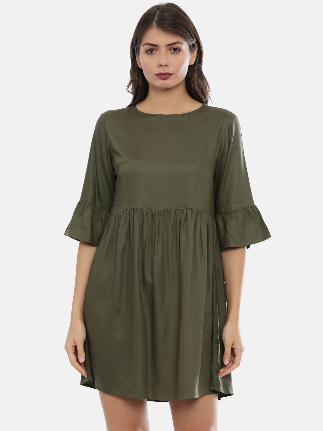 

IDK Olive Green Dress