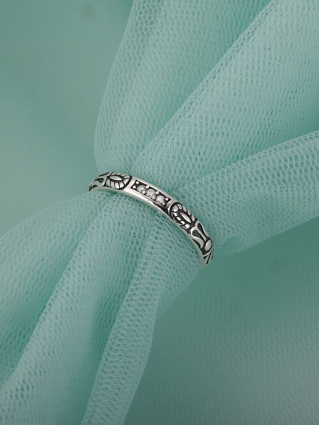 

GIVA Silver-Plated 925 Sterling Silver Finger Ring