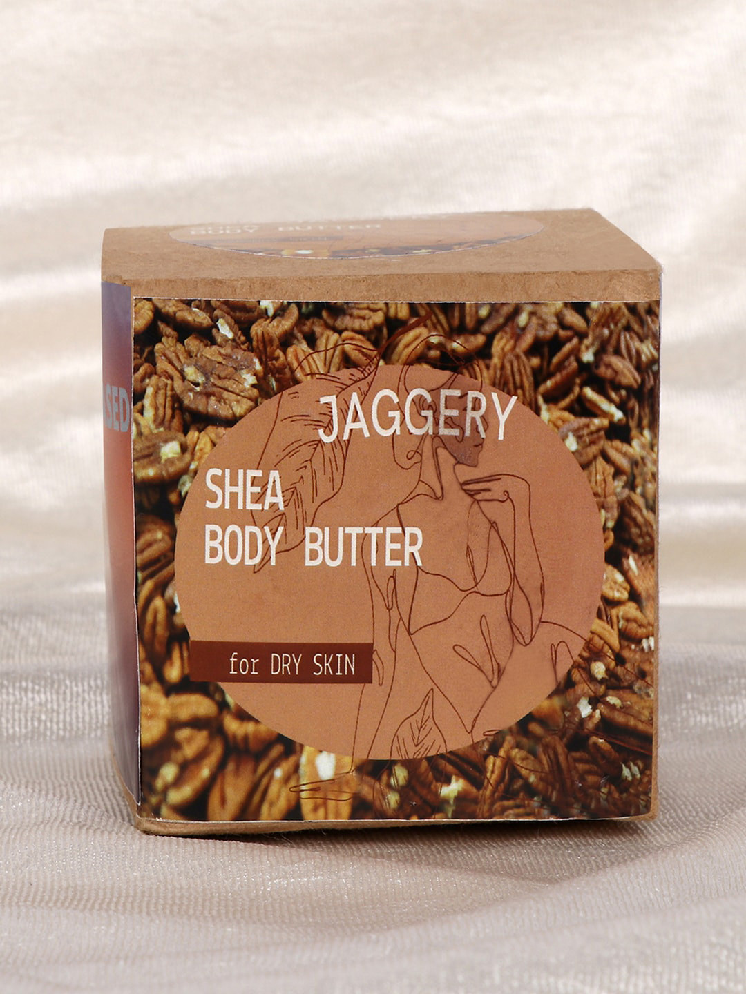 

JAGGERY Shea Body Butter - Deep Moisturization for Dry Skin - 200g, Brown