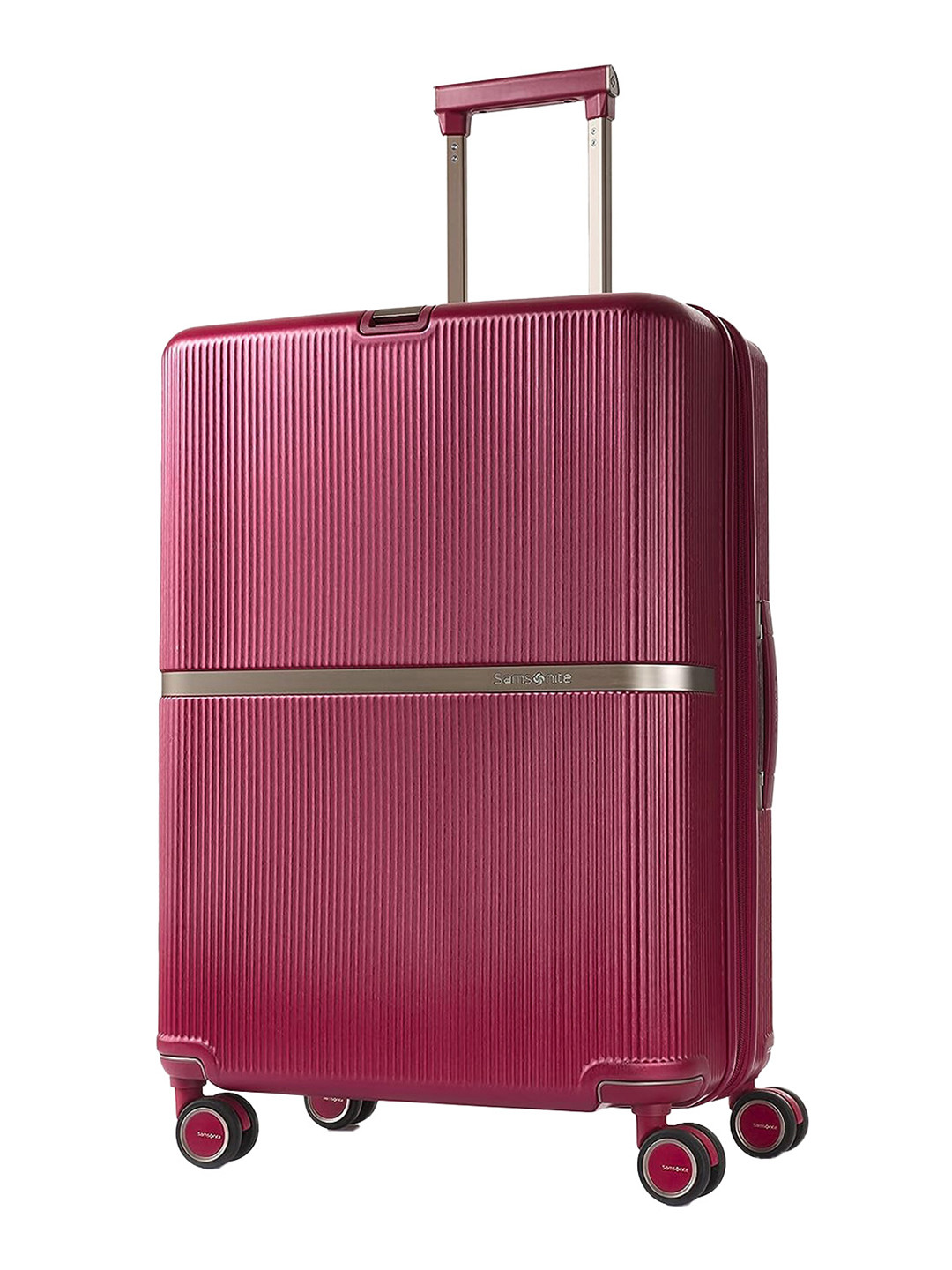 

Samsonite Minter Hard-Sided Medium Trolley Bag, Red