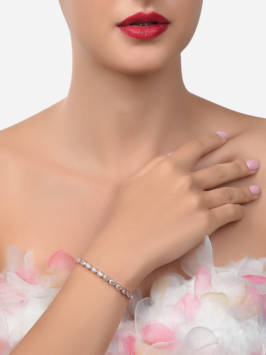 

AMI Women Rose Gold Bracelet