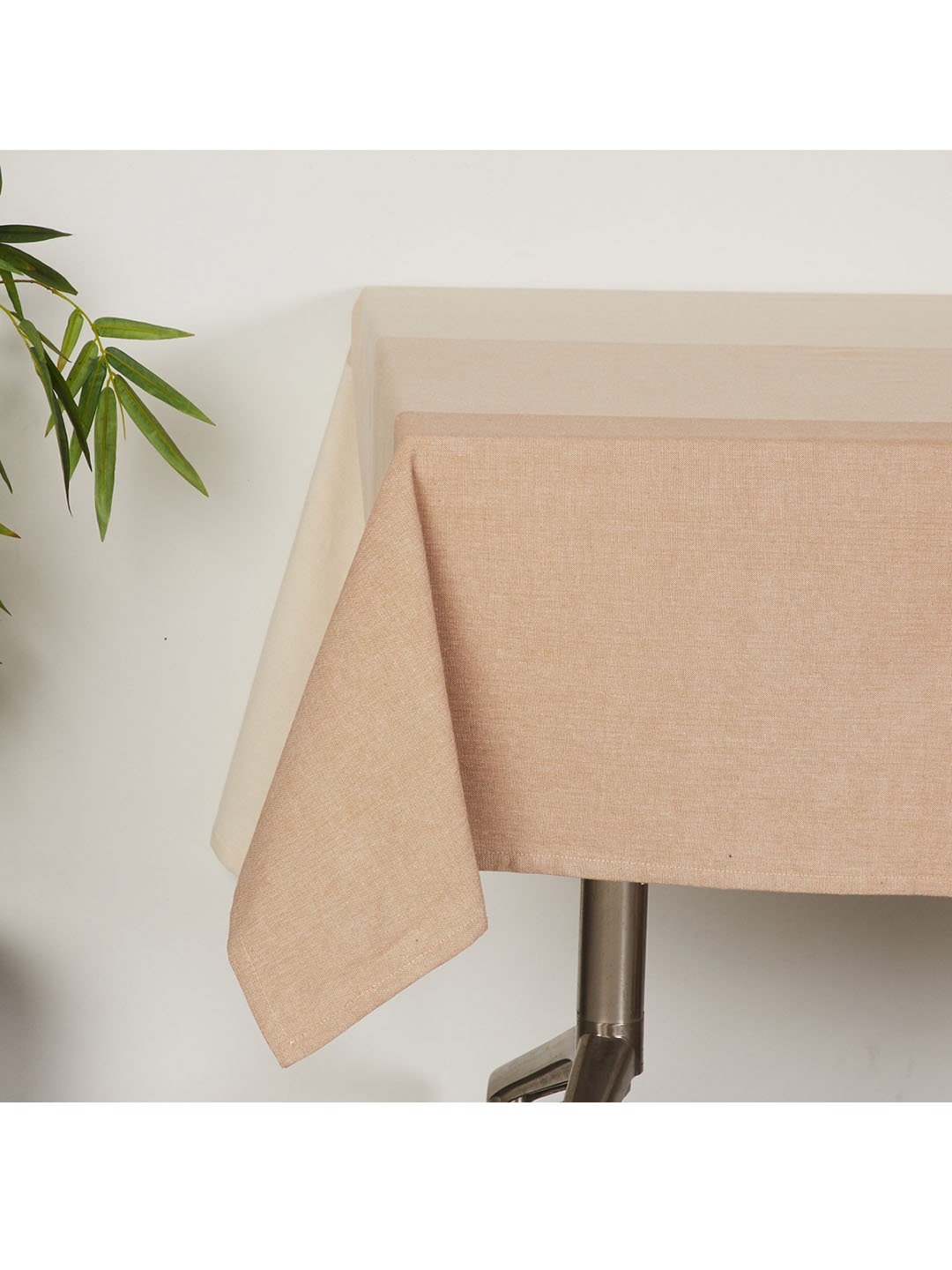 

Home Centre Beige Medora Colourblocked Cotton Table Cloth
