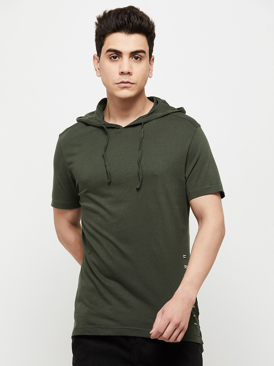 

max Men Green T-shirt