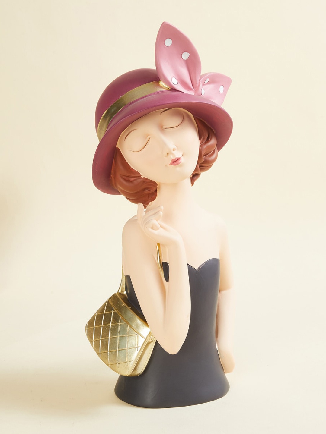

Home Centre Souvenir Polyresin Lady Figurine, Multi