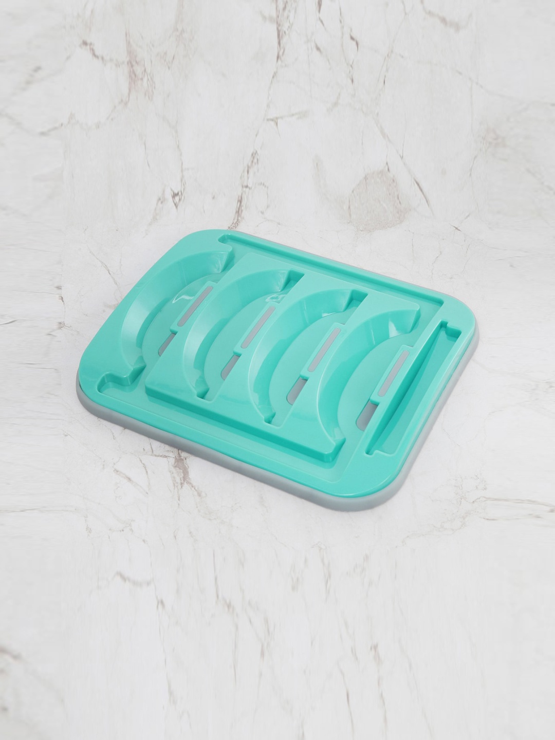 

Home Centre Blue Solid Fry Pan Stand Organizer