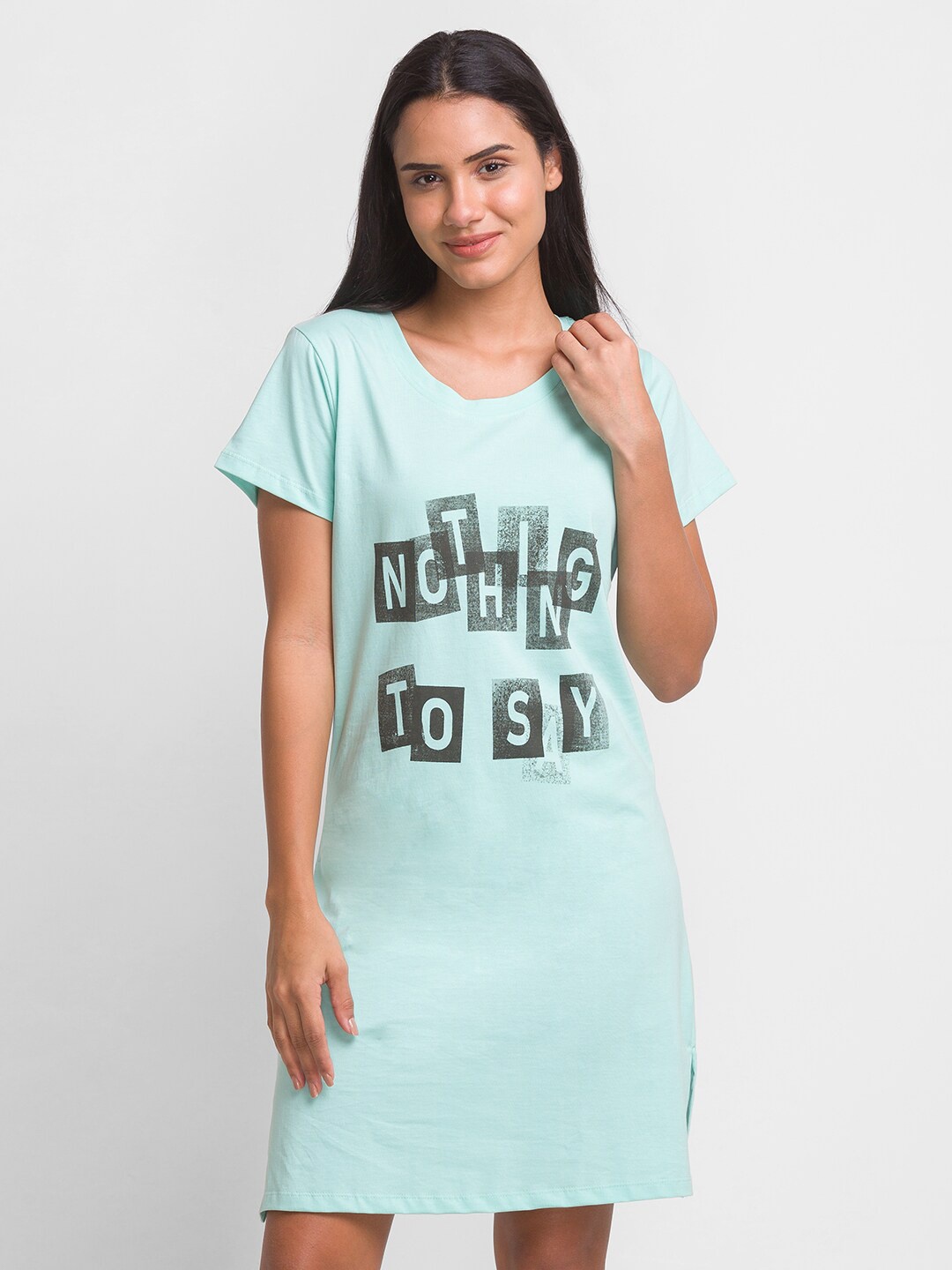 

XIN Green Pure cotton Nightdress