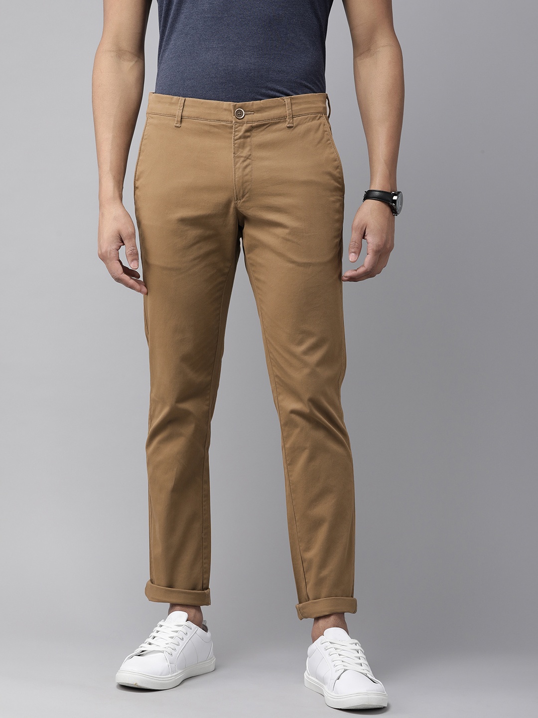 

U S Polo Assn Men Denver Slim Fit Chinos, Khaki
