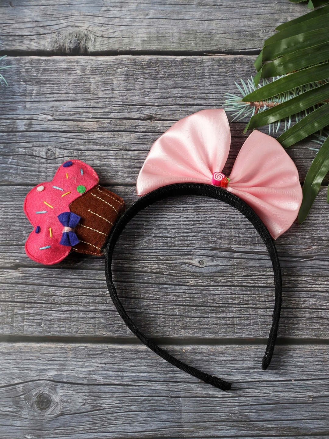 

TIPY TAP Girls Pink & Black Hairband