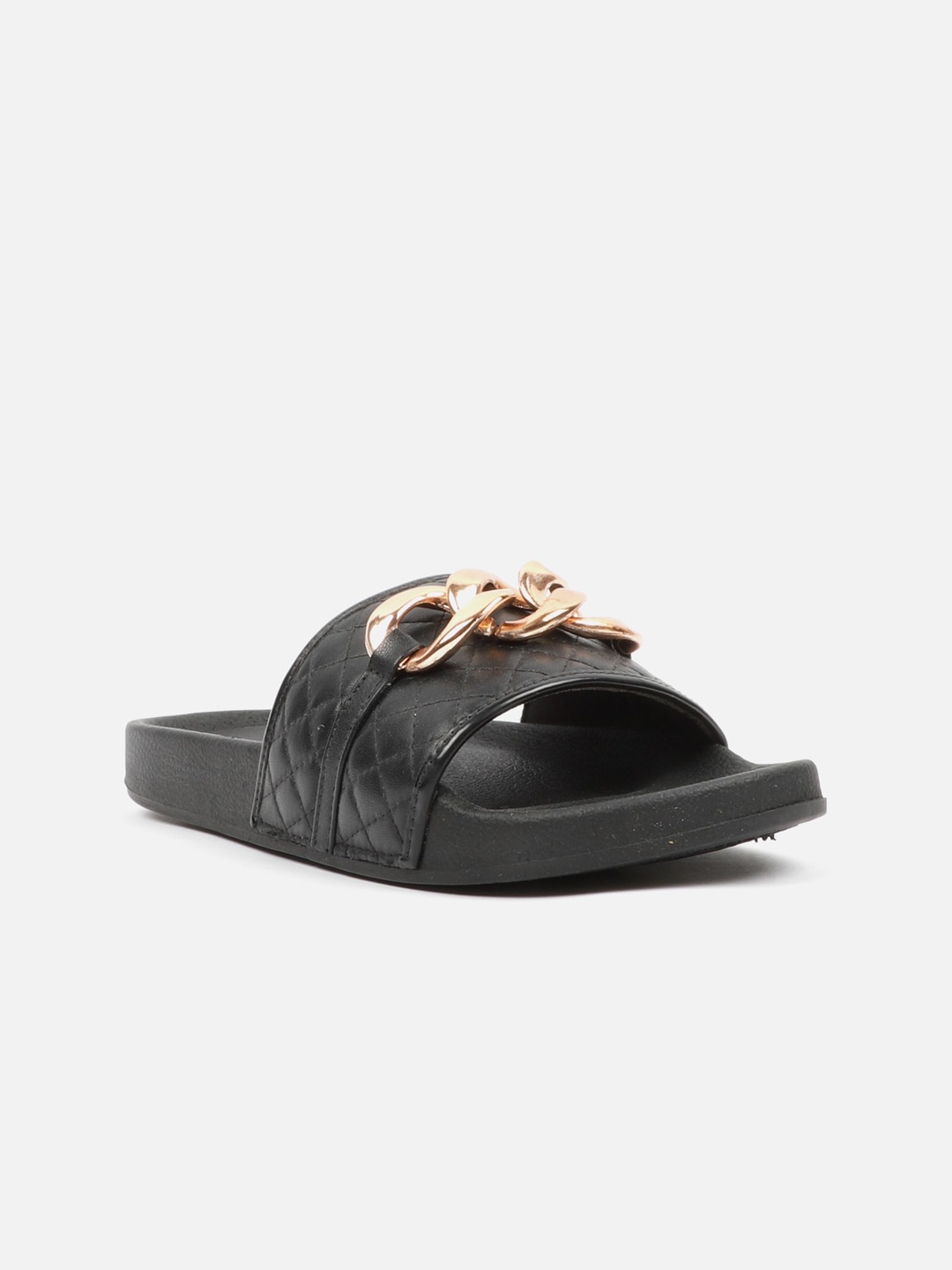 

Carlton London Women's Black Buckles Flats