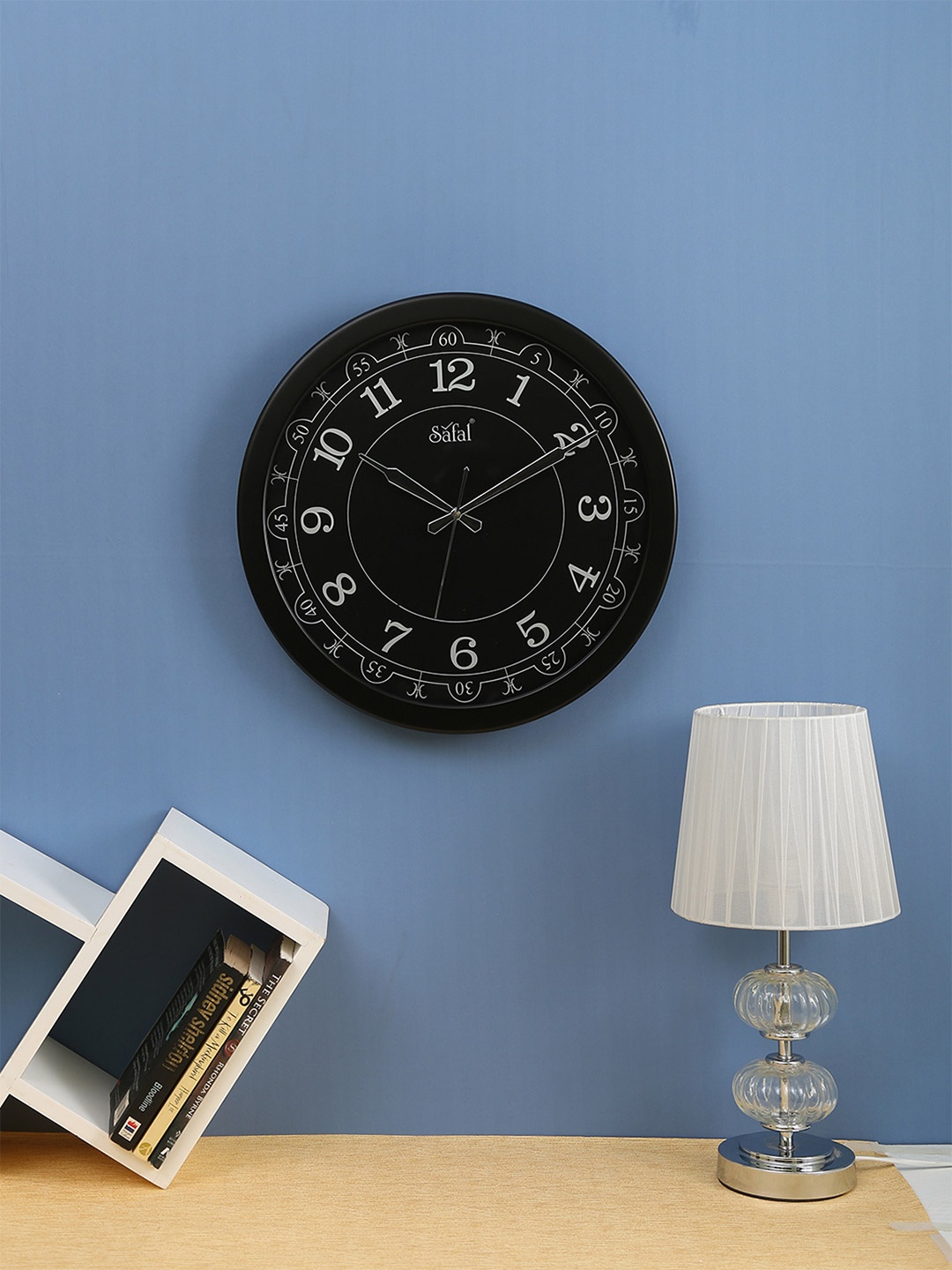 

Safal Black Dial Wooden 40 cm Analogue Wall Clock
