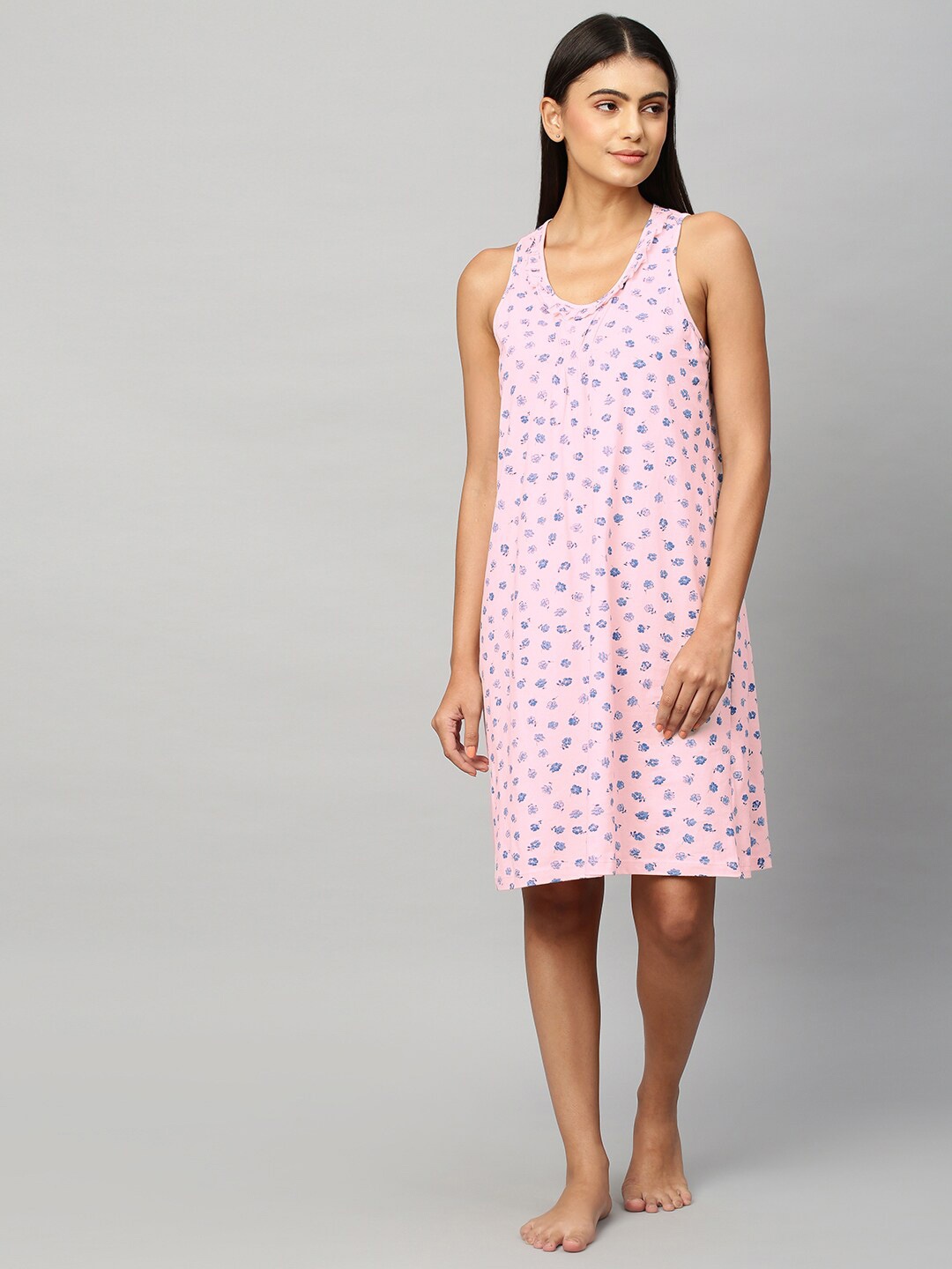 

Chemistry Pink Printed Jersey Nightdress