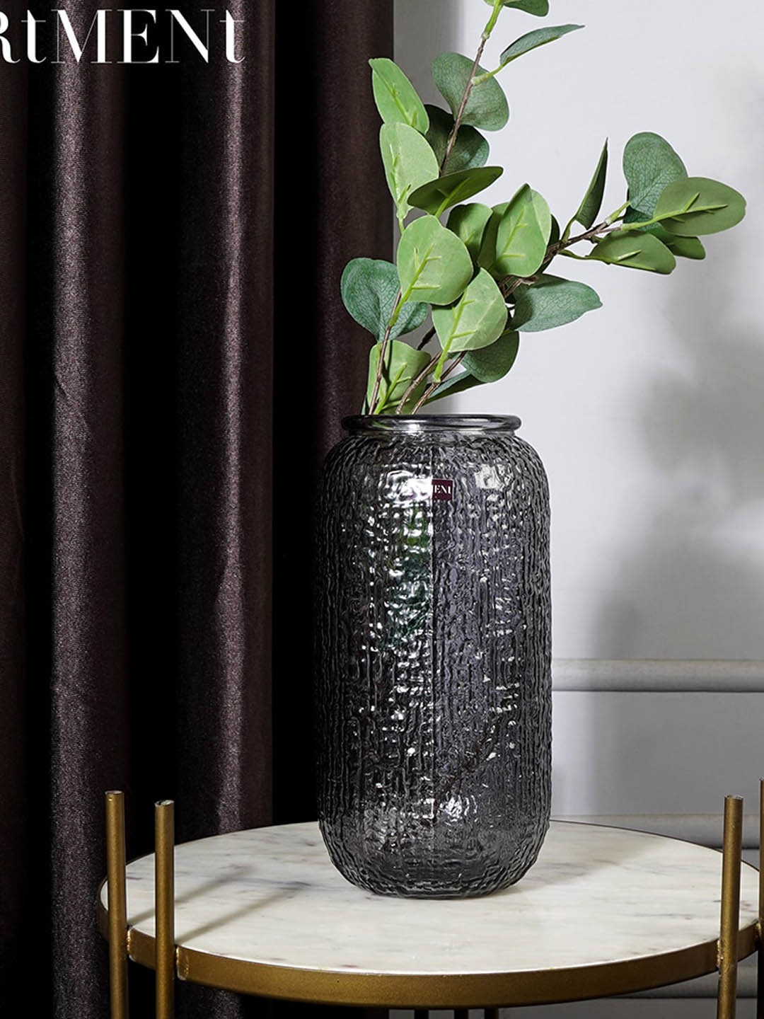 

THE ARTMENT Grey Bohemian Spring of Fantasy Vase