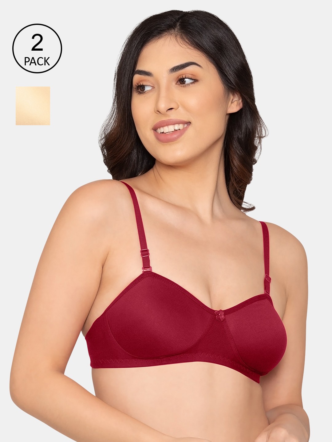 

K LINGERIE Women Pack of 2 Assorted Bras