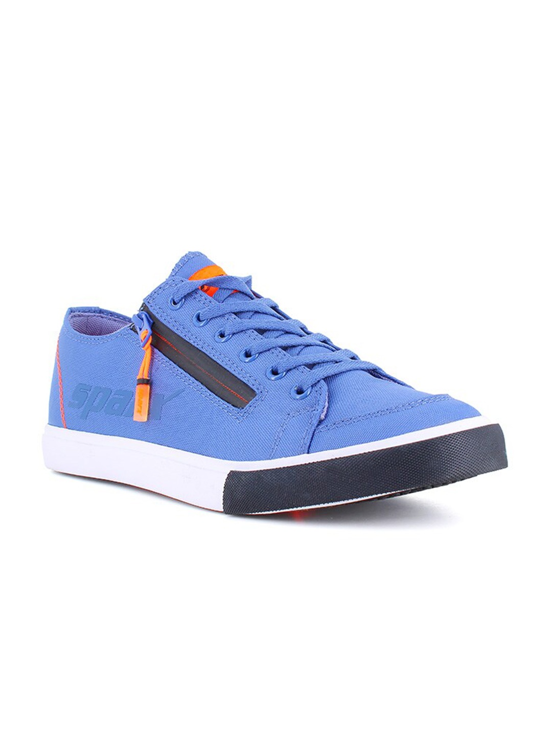 

Sparx Men Round-Toe Textile Sneakers, Blue