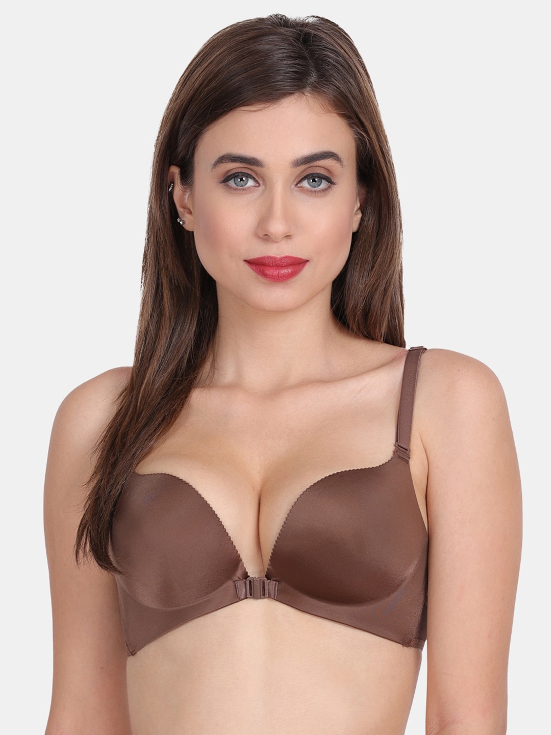 

Amour Secret Brown Bra Lightly Padded