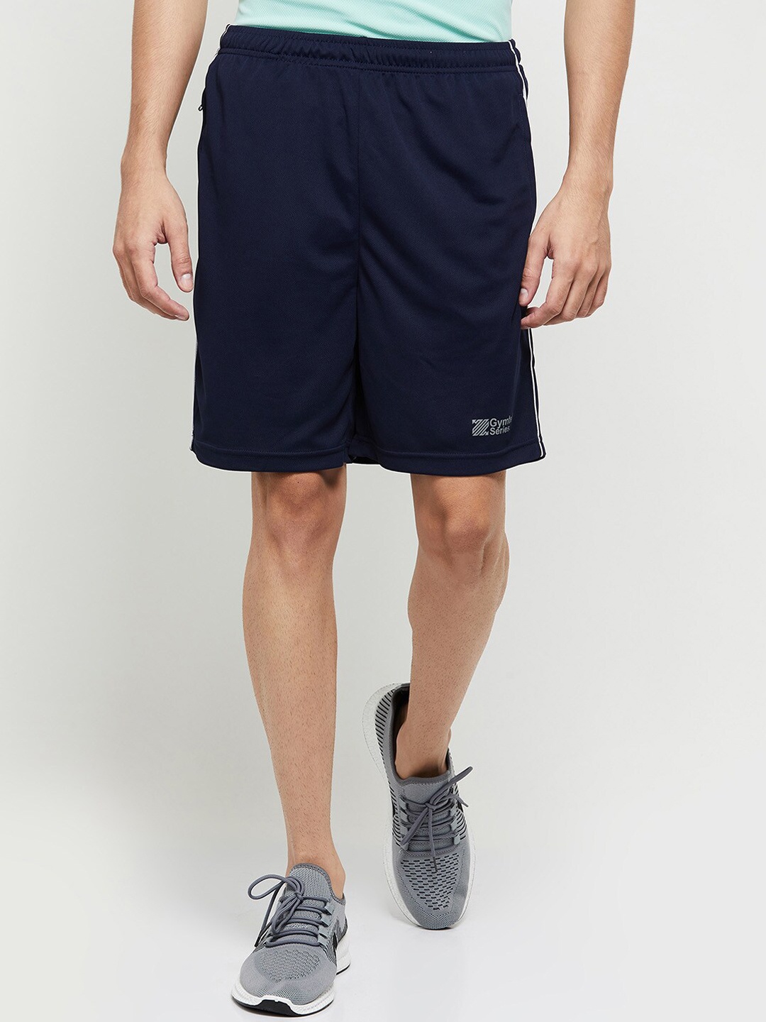 

max Men Blue Sports Shorts