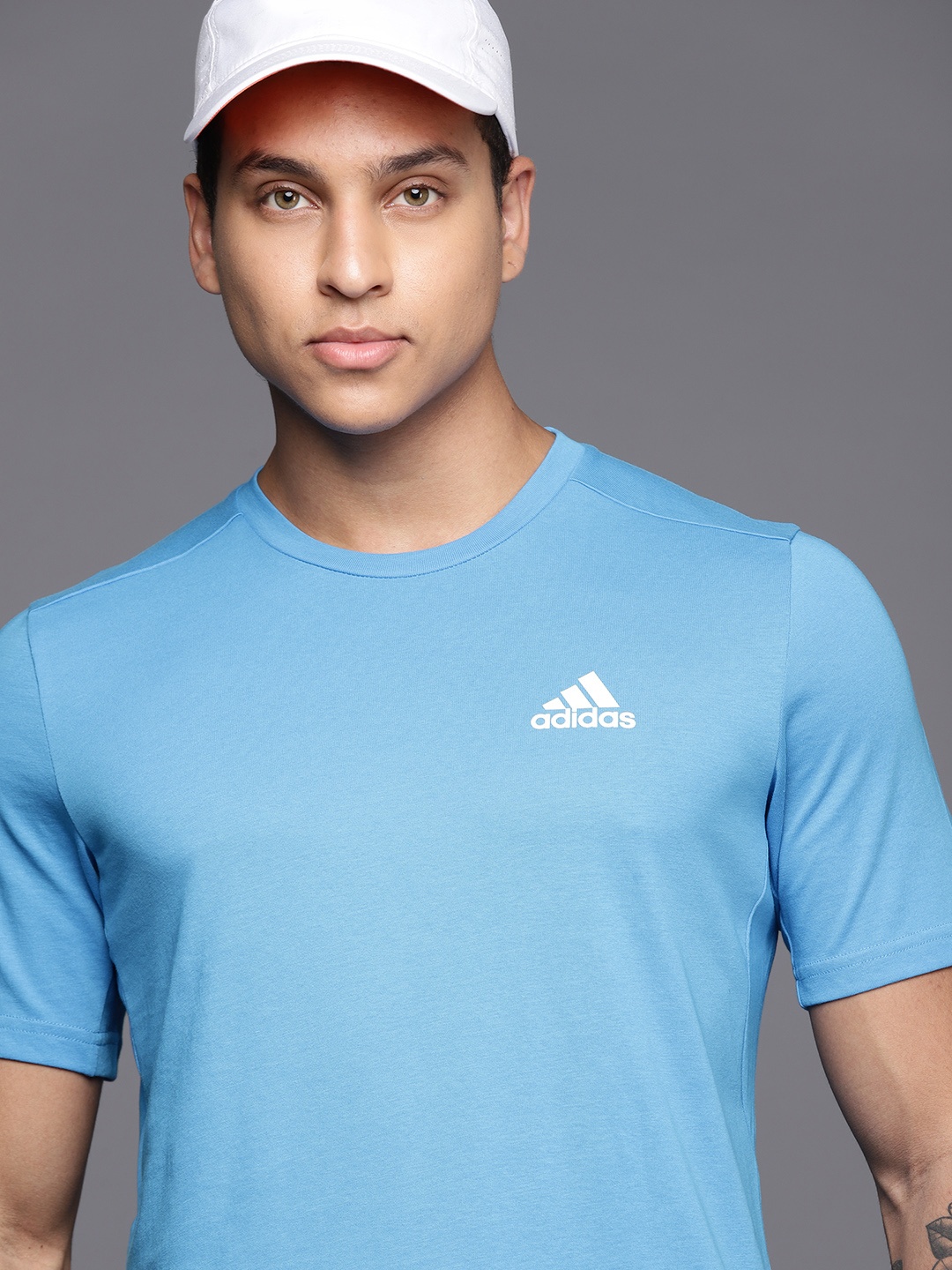 

ADIDAS Men IN FE Aeroready T-shirt, Blue