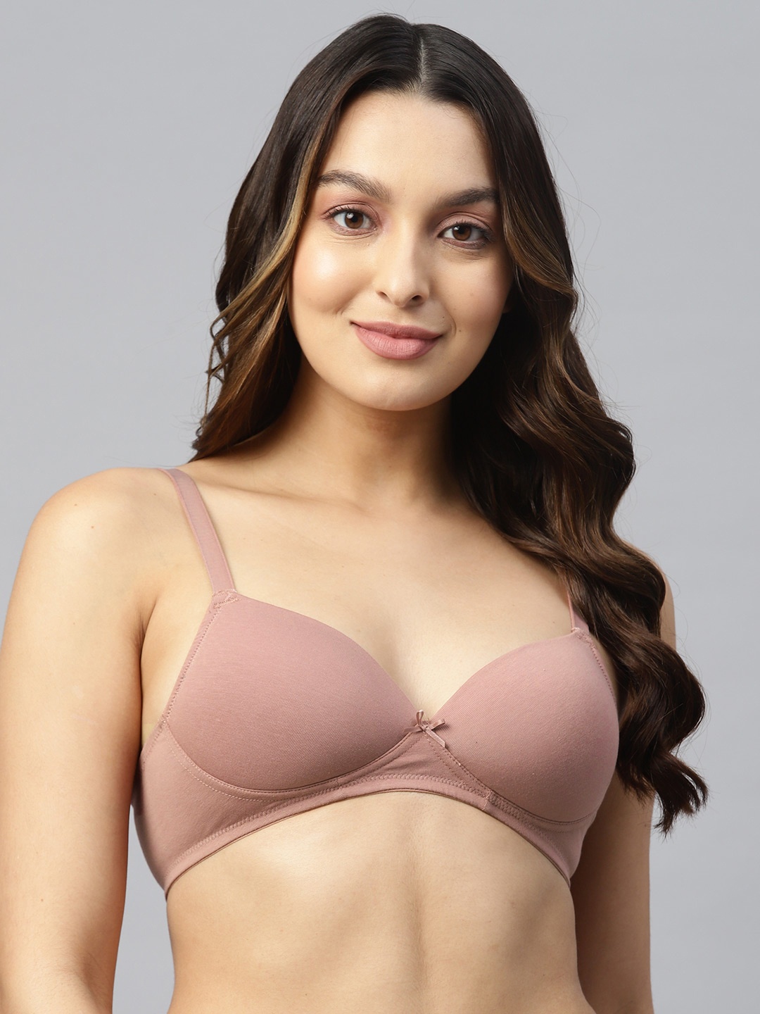 

Marks & Spencer Lightly Padded Non-Wired T-shirt Bra, Mauve