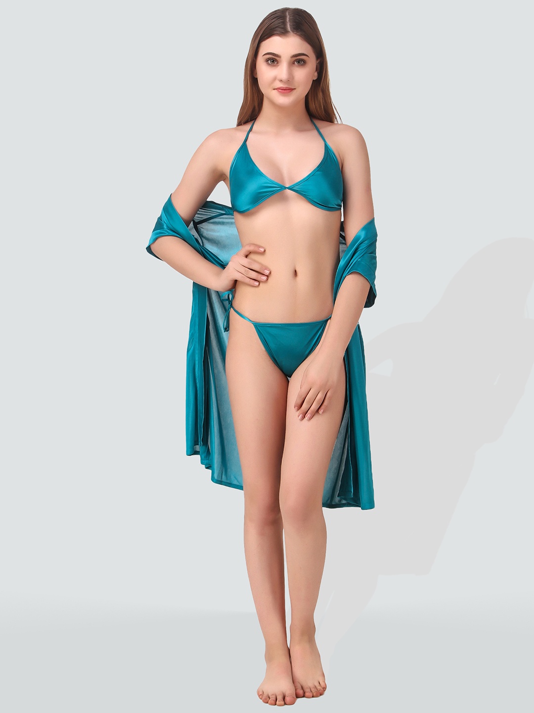 

Romaisa Blue Baby Dolls