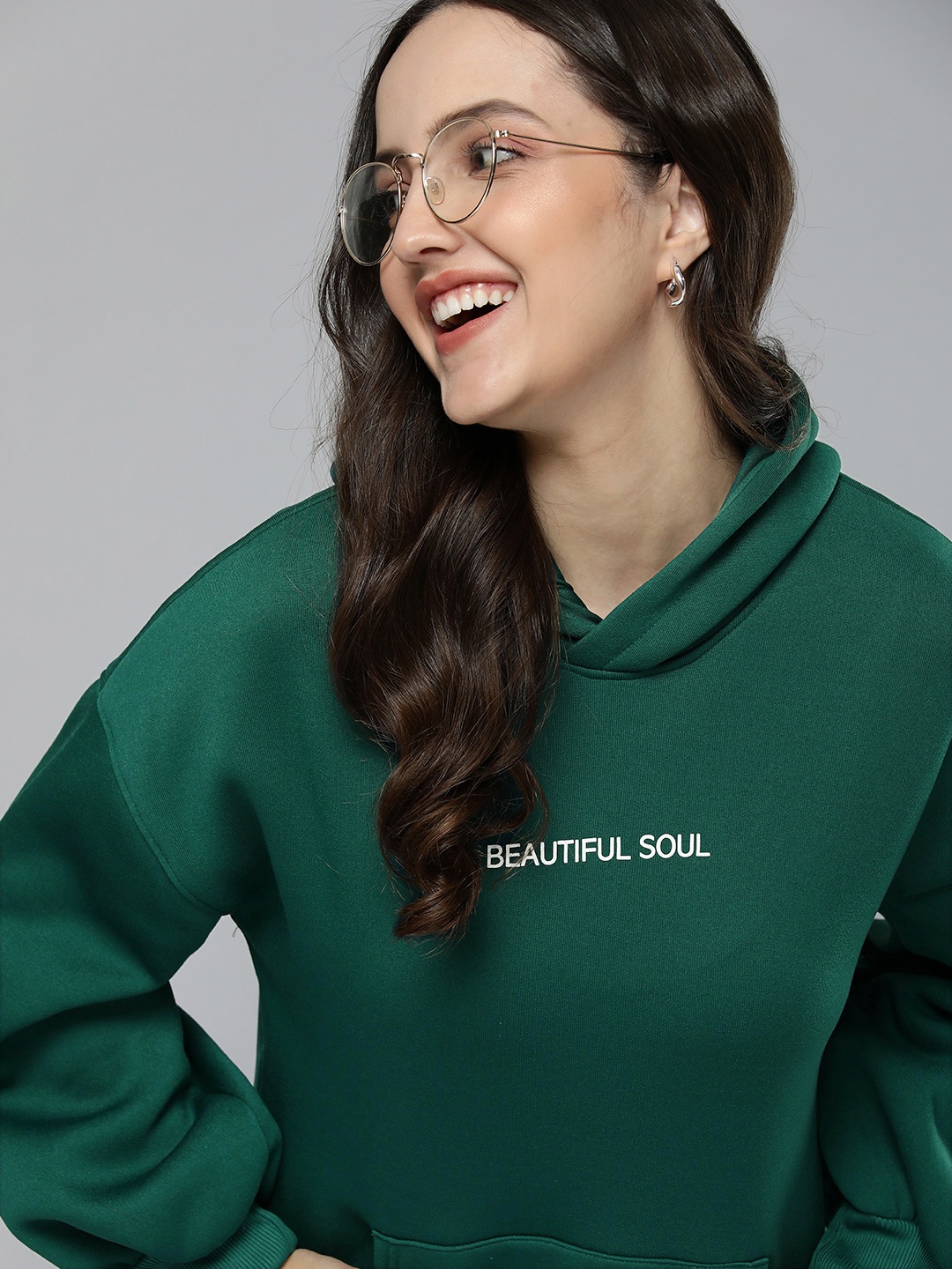 

Mast & Harbour Women Olive Green Typography Solid Jumper Dress with a Hoodie